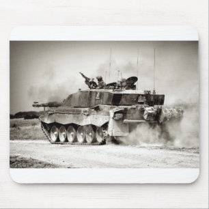British Army Challenger 2 Main Battle Tank Mouse Mat