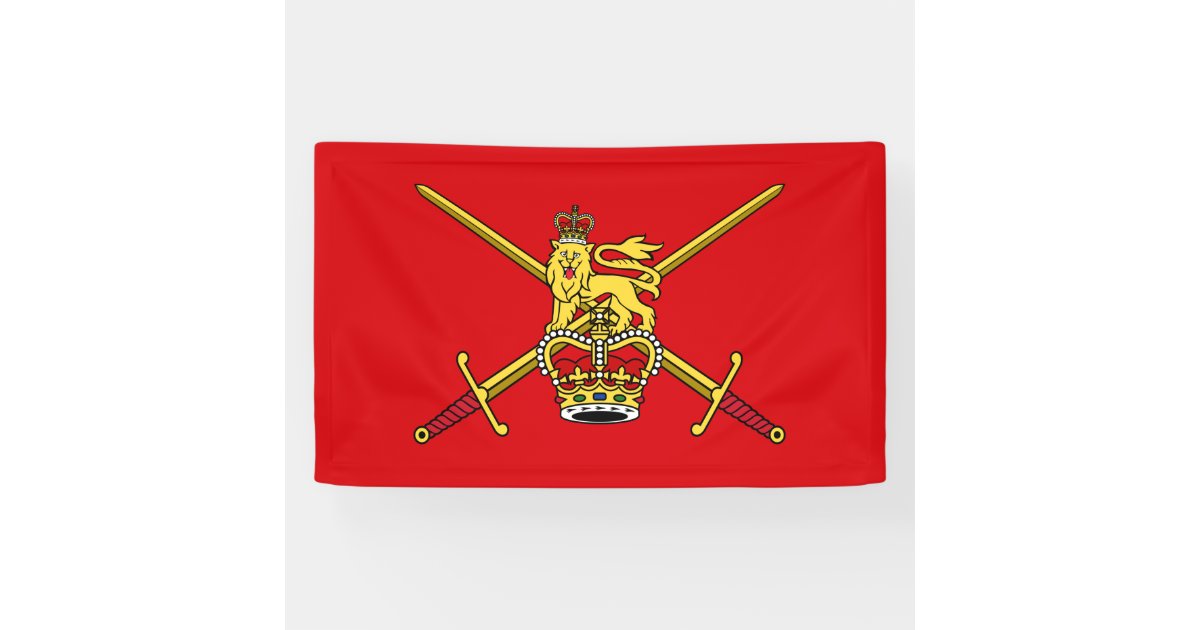 British Army Flag Banner | Zazzle