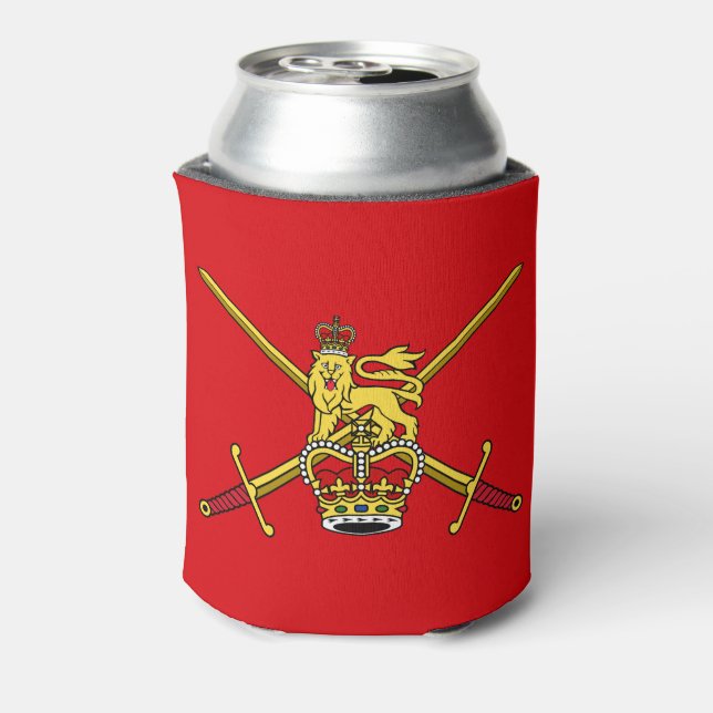 British Army flag (non-cerimonial) Can Cooler (Can Back)