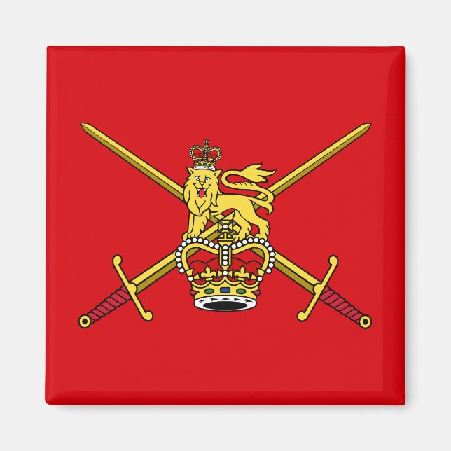 British Army flag (non-cerimonial) Magnet (Front)