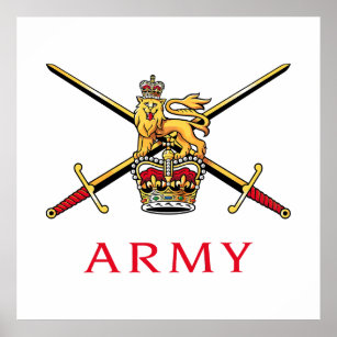 British Army Logo Poster
