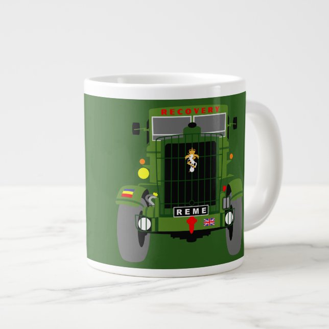 British Army R.E.M.E. veteran large Large Coffee Mug (Front Right)