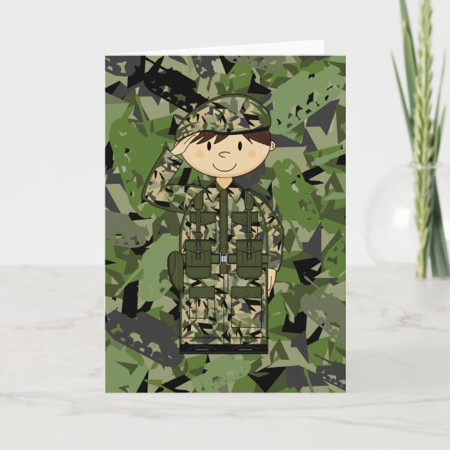 British Army Soldier Card (Front)