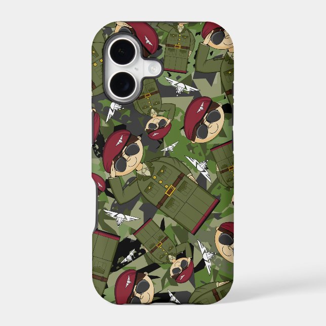 British Army Soldier iphone Case (Back)