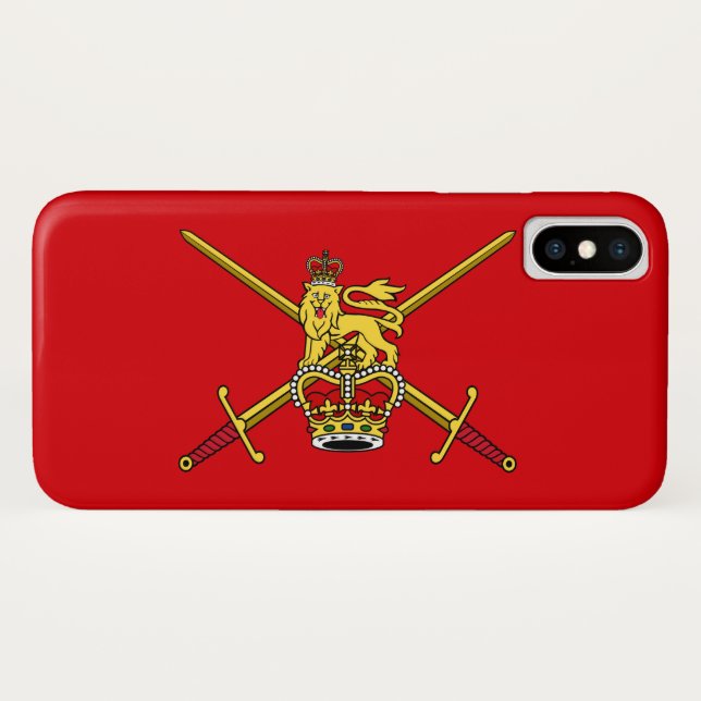 British Army (UK Military) Case-Mate iPhone Case (Back (Horizontal))