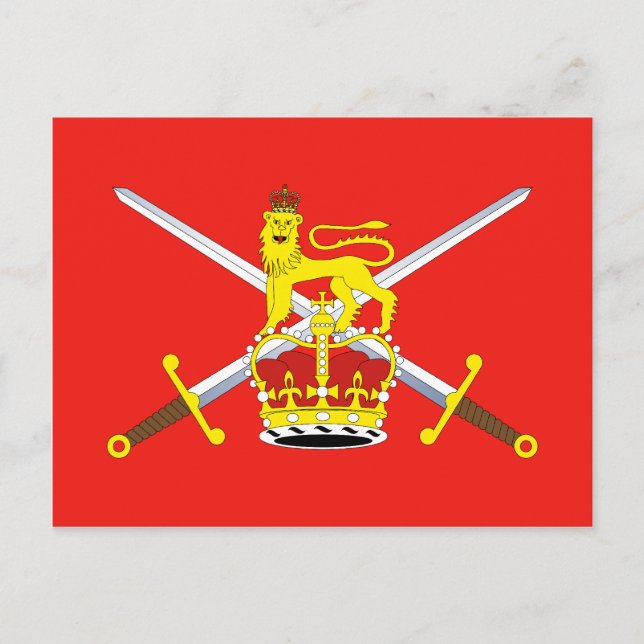 British Army, United Kingdom Postcard (Front)