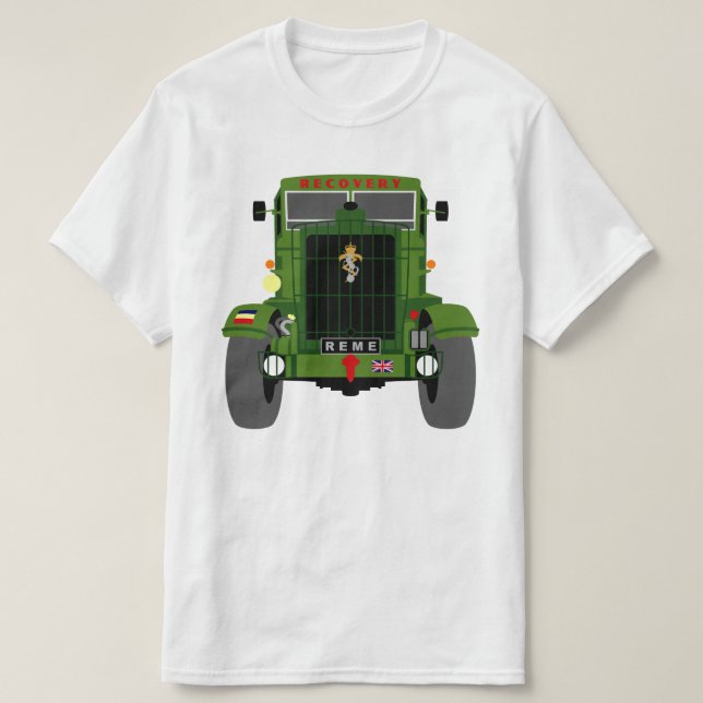 British Army Veterans REME T-Shirt (Design Front)