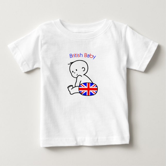 British Baby T-Shirt (Front)