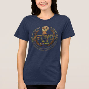 British Battalion International Brigade Tri-Blend Shirt