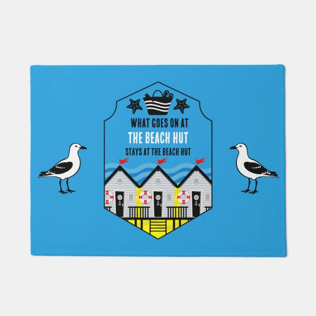 British Beach Floor Doormat (Front)