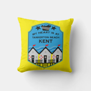 British Beach Hut Gifts And Decor Cushion