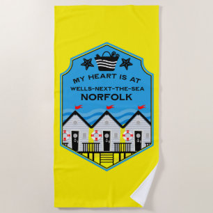 British Beach Hut Gifts And Decor Towel