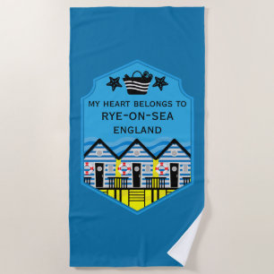 British Beach Hut Gifts And Decor Towel