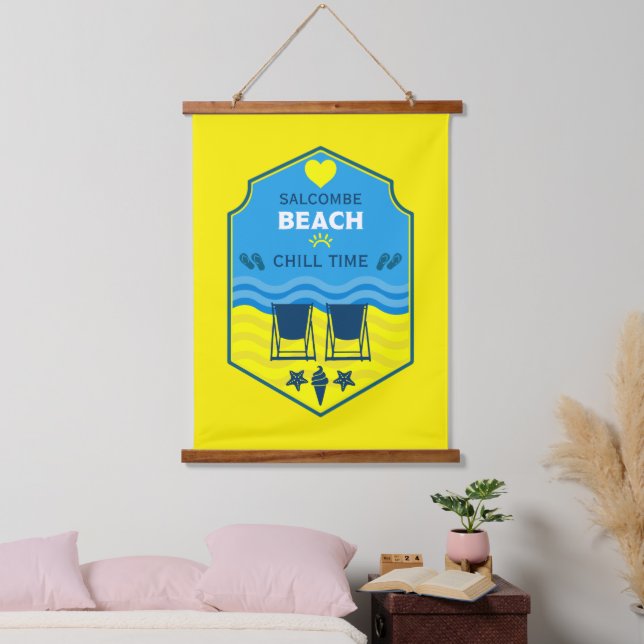 British Beach-Themed Gift  Hanging Tapestry (Bedroom)
