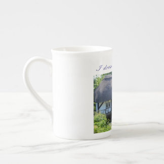 British bone china cup  ("I dream of Britain")