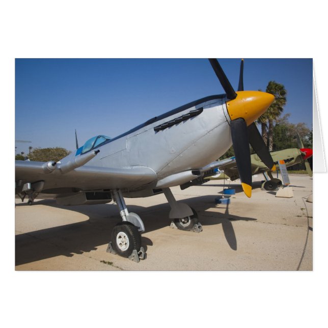 British-built Spitfire fighter (Front Horizontal)