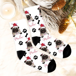 British Bull Dog Personalised Christmas Gift Socks
