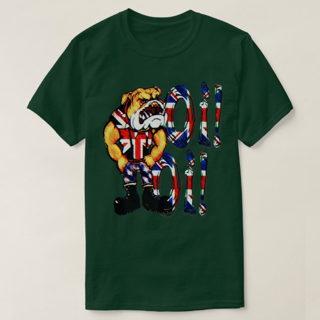 British Bull Dog  T-Shirt (Design Front)