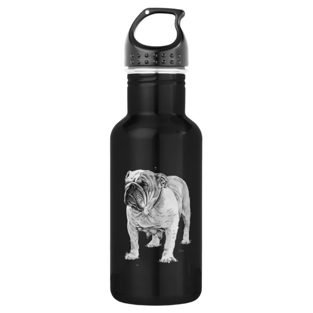 British Bulldog 532 Ml Water Bottle (Front)