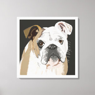 British Bulldog Canvas Print