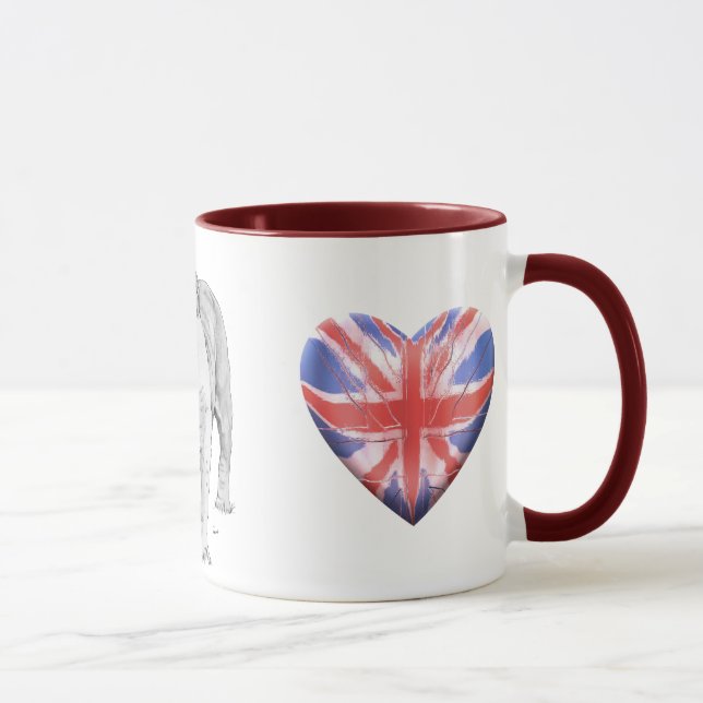 British Bulldog Mug (Right)