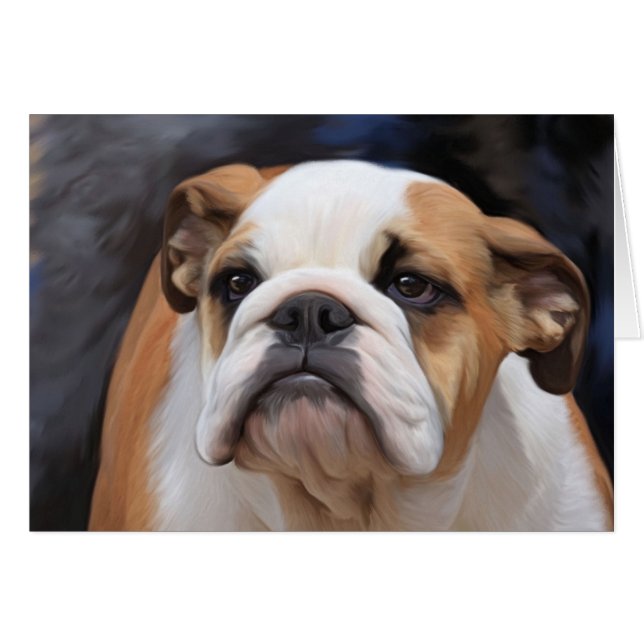 British Bulldog puppy (Front Horizontal)