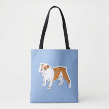 British Bulldog Tote Bag