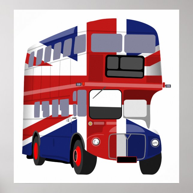 British Bus Poster (Front)