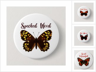 British Butterflies Badges