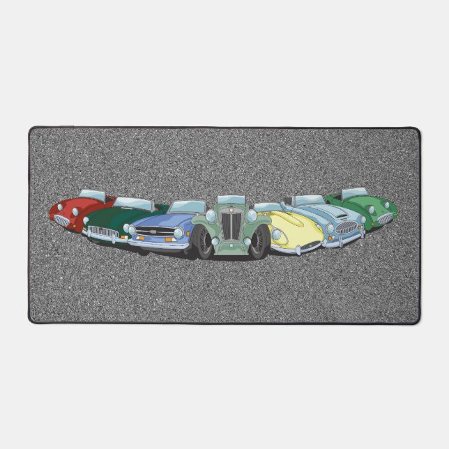 British Car Desk Pad (Front)