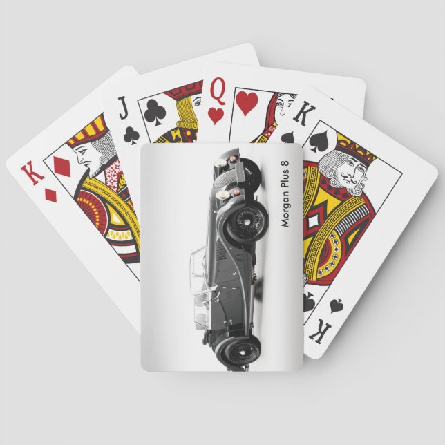 British car image for Classic Playing Cards (Back)