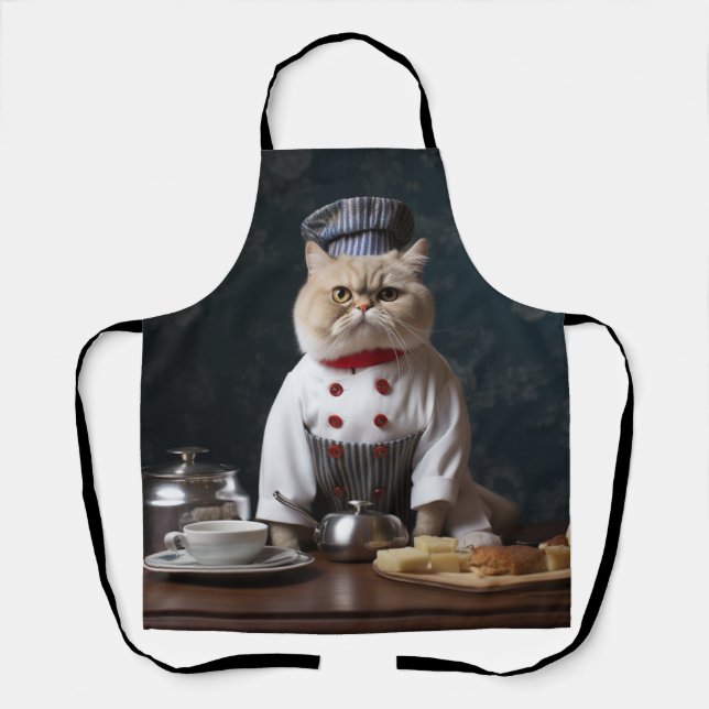 British Cat Lovers  Apron (Front)
