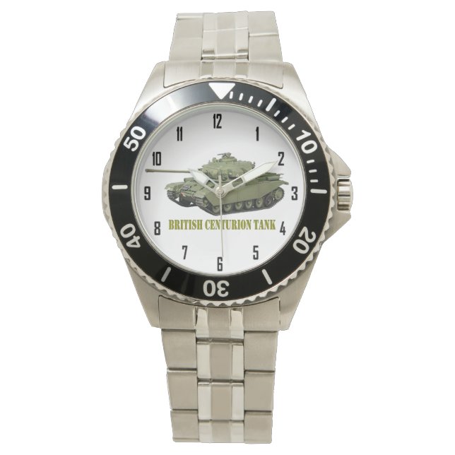 BRITISH CENTURION  TANK WATCH (Front)