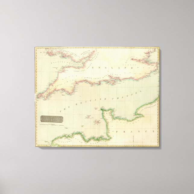 British Channel Canvas Print (Front)
