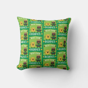 British Cheddar Cheese And Pickle lovers Cushion
