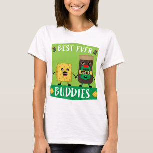 British Cheddar Cheese And Pickle lovers T-Shirt