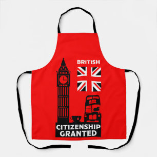 British Citizenship Gifts Apron