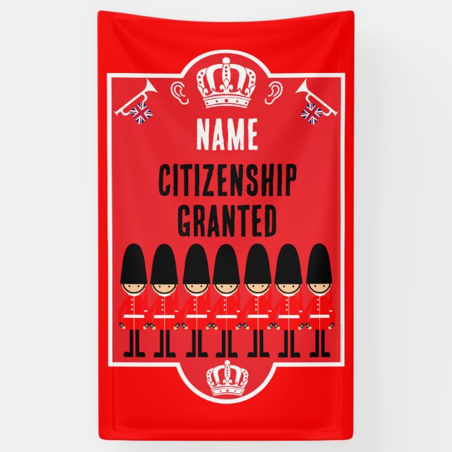 British Citizenship Gifts Banner (Vertical)