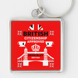 British Citizenship Gifts Key Ring