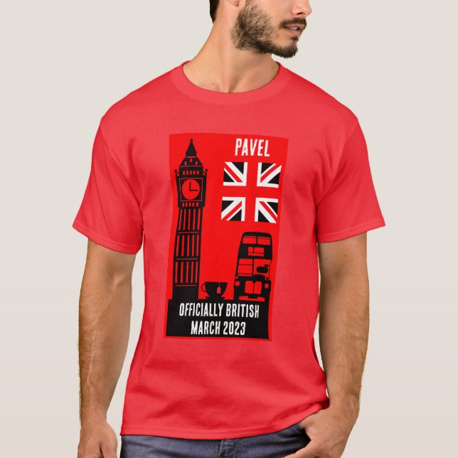 British Citizenship Gifts T-Shirt (Front)