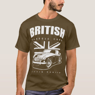 British Classic Car Austin Healey Long Sleeve  T-Shirt