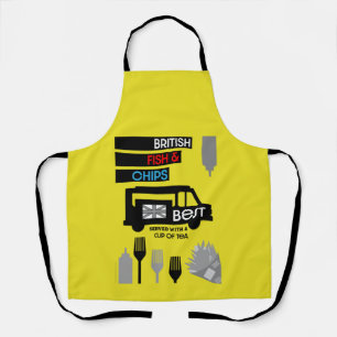 British Classic Fish And Chips    Apron