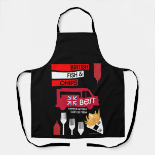 British Classic Fish And Chips    Apron