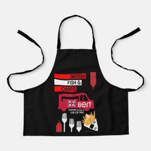 British Classic Fish And Chips    Apron