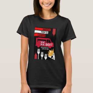 British Classic Fish And Chips T-Shirt