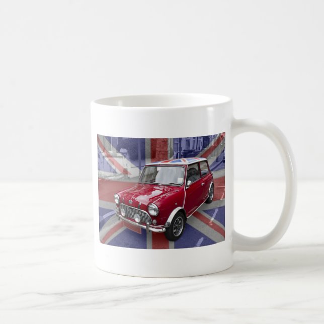 British Classic Mini car Coffee Mug (Right)