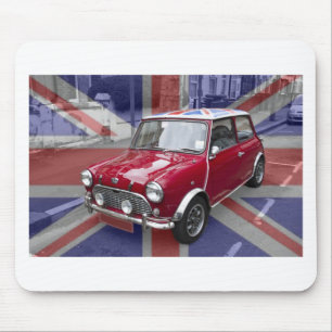 British Classic Mini car Mouse Mat