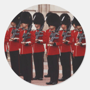 BRITISH CLASSIC ROUND STICKER