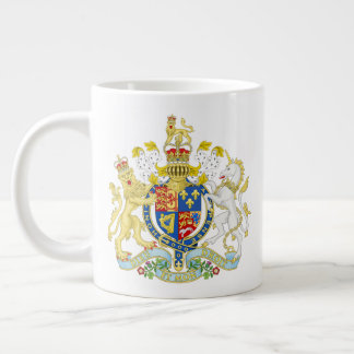 British Coat of Arms  Large Coffee Mug