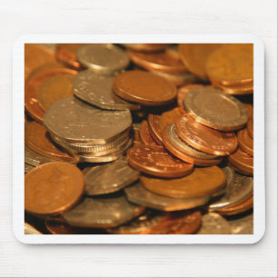 British Coin Money Mouse Mat